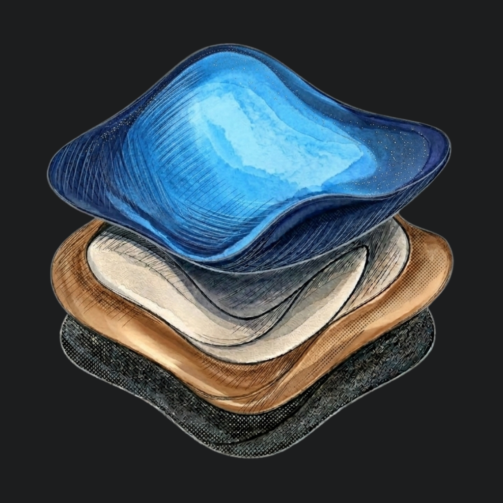 Layer Dark Icon